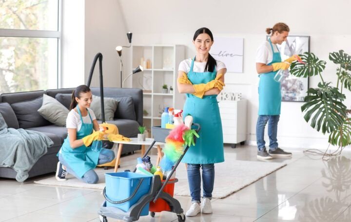 Professional housekeeping and facility management services in Hyderabad by TSS Target Security Services